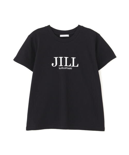 すぐ届く 可愛い[JILL by JILL]定番人気 刺繍＆ホットフィット T JILL by STUART tシャツ ホットフィットロゴTシャツ レディース