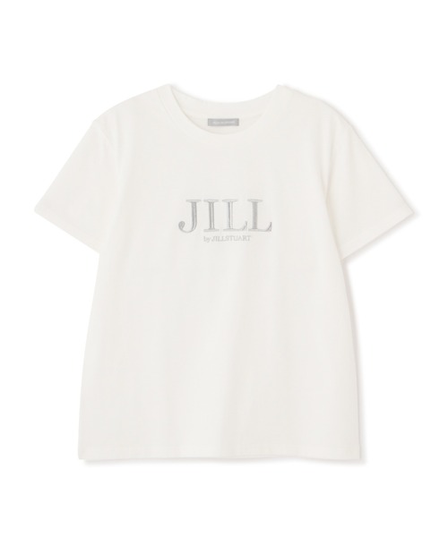 JILL by JILL STUART（ジルバイジルスチュアート）の「◇オーガニック刺繍ロゴTシャツ（Tシャツ/カットソー・レディース・ホワイト系その他4/ピンク系その他/ホワイト系その他/ホワイト/ブラック/シルバー系その他・FREE）」の11枚目の写真
