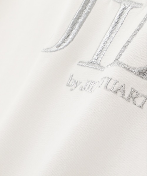 JILL by JILL STUART（ジルバイジルスチュアート）の「◇オーガニック刺繍ロゴTシャツ（Tシャツ/カットソー・レディース・ホワイト系その他4/ピンク系その他/ホワイト系その他/ホワイト/ブラック/シルバー系その他・FREE）」の7枚目の写真