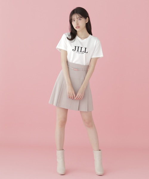 JILL by JILL STUART（ジルバイジルスチュアート）の「◇オーガニック刺繍ロゴTシャツ（Tシャツ/カットソー・レディース・ホワイト系その他4/ピンク系その他/ホワイト系その他/ホワイト/ブラック/シルバー系その他・FREE）」の19枚目の写真