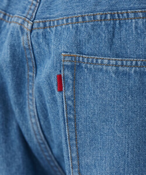 coen（コーエン）の「デニムストレートパンツ（デニムパンツ・メンズ・ネイビー/コバルトブルー・L/M/S/XL）」の9枚目の写真