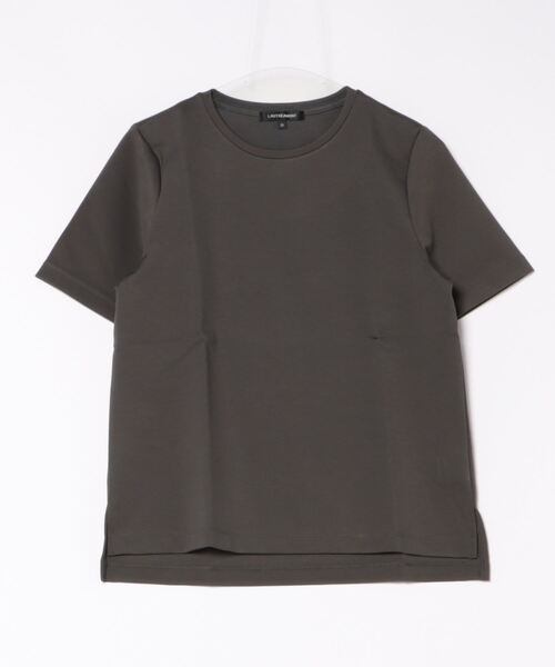 LAUTREAMONT(ロートレアモン)の「エコヴェロポンチカットソー(Tシャツ/カットソー・レディース・ホワイト/ブラック/チャコールグレー・9号)」の1枚目の写真