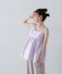 N.（N. Natural Beauty Basic） | ◆ジャガードキャミビスチェ(キャミソール)