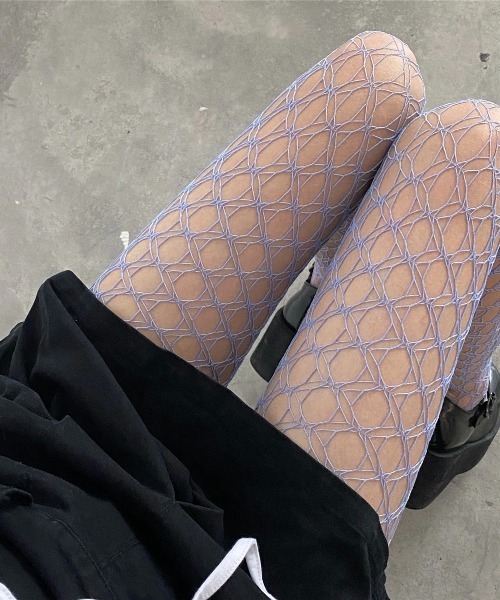 セール】【OKUOKU 0909】網タイツ カラータイツ oku-tights