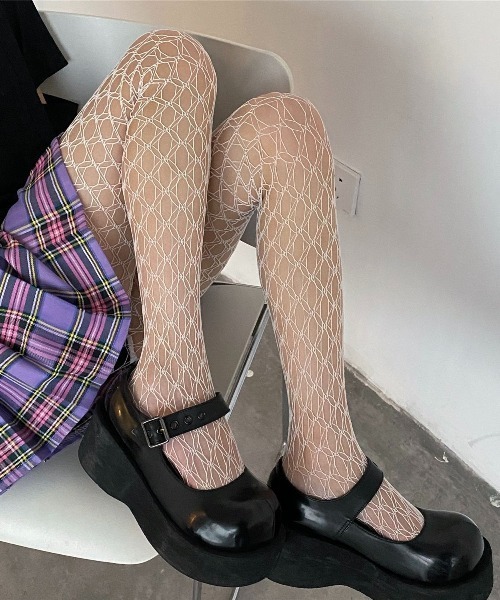 セール】【OKUOKU 0909】網タイツ カラータイツ oku-tights