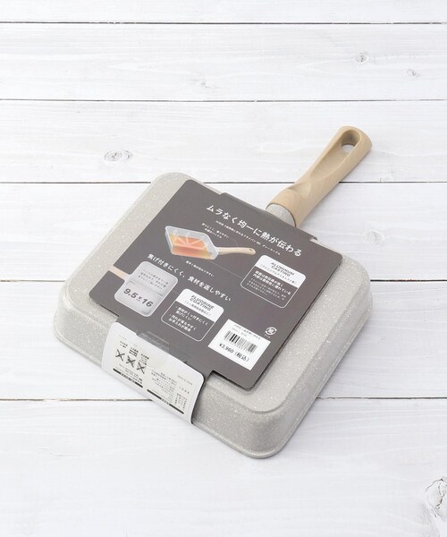 one'sterrace（ワンズテラス）の「CB IH対応二品同時に作れるフライパン（鍋/フライパン・レディース・ホワイト系9/ブラック系8・99）」の13枚目の写真