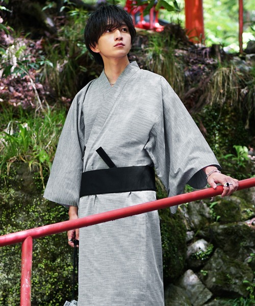 MinoriTY（マイノリティ）の「【MinoriTY】涼風メランジ浴衣5点セット