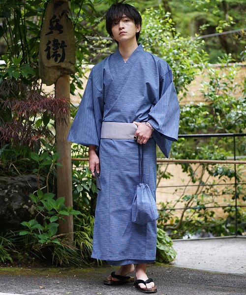 MinoriTY（マイノリティ）の「【MinoriTY】涼風メランジ浴衣5点セット