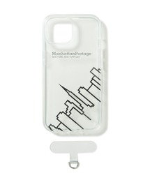 Manhattan Portage(}nb^|[e[W)́yManhattan PortagezHybrid Clear Case&Clear Tag SET LOGO / SKYLINE iPhone13 14 15 p(X}zP[X/Jo[)