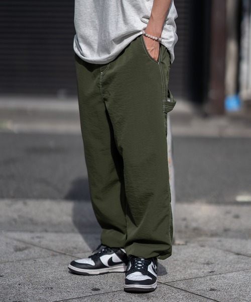 SIDEWAY STANCE（サイドウェイスタンス）の「【SIDEWAY STANCE】ポリワッシャー ワイド ペインターパンツ（その他パンツ・メンズ・ネイビー/カーキ/ブラック・SMALL/MEDIUM/LARGE/X-LARGE）」の22枚目の写真