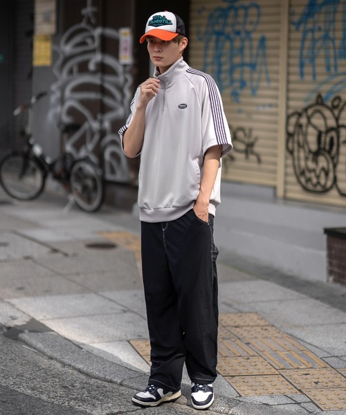 SIDEWAY STANCE（サイドウェイスタンス）の「【SIDEWAY STANCE】ポリワッシャー ワイド ペインターパンツ（その他パンツ・メンズ・ネイビー/カーキ/ブラック・SMALL/MEDIUM/LARGE/X-LARGE）」の14枚目の写真