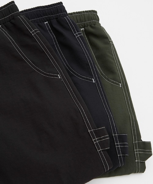 SIDEWAY STANCE（サイドウェイスタンス）の「【SIDEWAY STANCE】ポリワッシャー ワイド ペインターパンツ（その他パンツ・メンズ・ネイビー/カーキ/ブラック・SMALL/MEDIUM/LARGE/X-LARGE）」の13枚目の写真