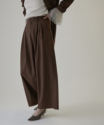 【ZOZOTOWN限定】[XS～Lサイズ展開]ローライズワイドスラックス