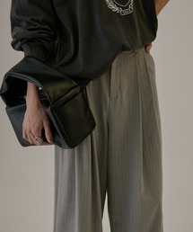 SALON adam et rope' | 【ZOZOTOWN限定】[XS～Lサイズ展開]ローライズワイドスラックス(スラックス)