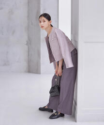 PROPORTION BODY DRESSING | タックワイドパンツ / 1214230809(その他パンツ)