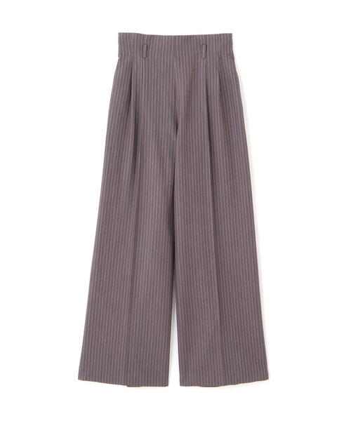 PROPORTION BODY DRESSING(プロポーションボディドレッシング)の「タックワイドパンツ / 1214230809(その他パンツ・レディース・ダークグレー/パープル/ベージュ・SMALL/MEDIUM)」の4枚目の写真