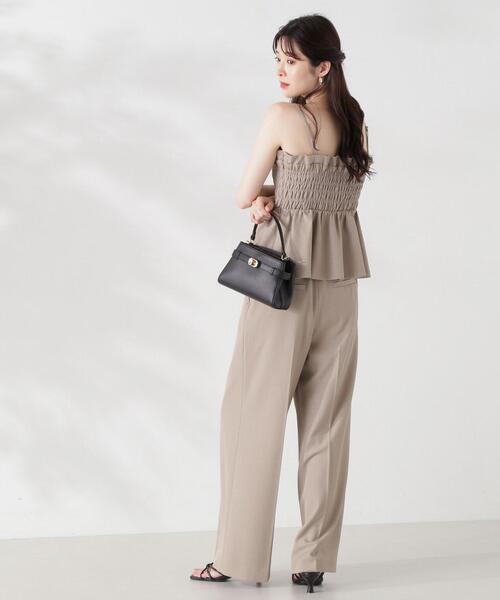 PROPORTION BODY DRESSING(プロポーションボディドレッシング)の「タックワイドパンツ / 1214230809(その他パンツ・レディース・ダークグレー/パープル/ベージュ・SMALL/MEDIUM)」の20枚目の写真
