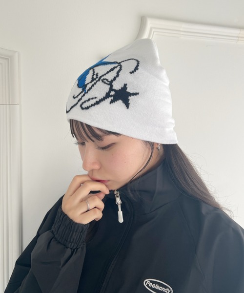 SIIILON Sparkle knit cap シーロン　ニットキャップ 2025年最新】SIIILON ニット帽・ビーニーの人気アイテム - メルカリ