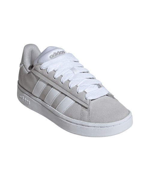 adidas(アディダス)の「【別注】アディダス adidas グランドコート アルファ 限定コラボ(スニーカー・レディース・グレー・23.5cm/24.5cm/23.0cm/24.0cm/25.0cm)」の3枚目の写真