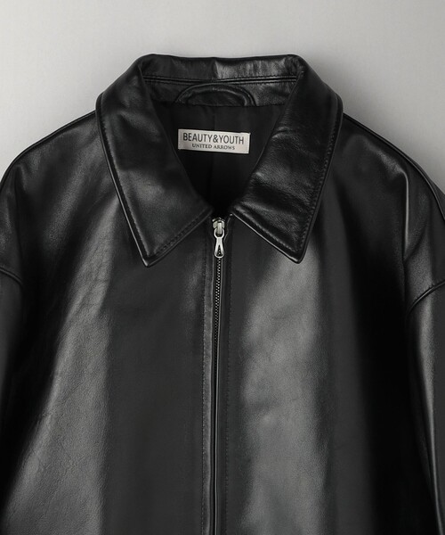 BEAUTY&YOUTH UNITED ARROWS(ビューティーアンドユースユナイテッドアローズ)の「NZ シープ レザー ブルゾン(ブルゾン・メンズ・ブラック・S/M/L/XL)」の18枚目の写真