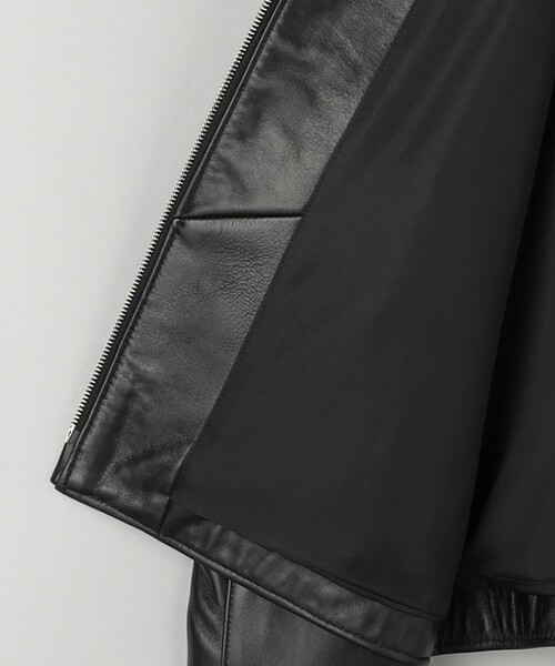 BEAUTY&YOUTH UNITED ARROWS(ビューティーアンドユースユナイテッドアローズ)の「NZ シープ レザー ブルゾン(ブルゾン・メンズ・ブラック・S/M/L/XL)」の22枚目の写真