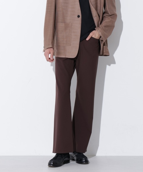 YANNIS-001/ＴＲフレアパンツ（スラックス）｜Apo(s)ture（アポスチャー）