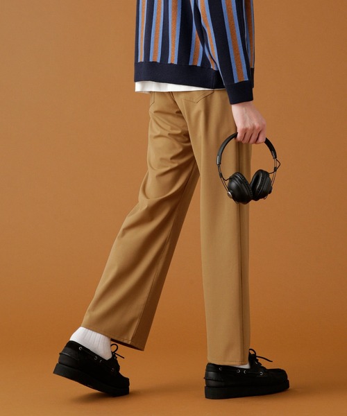 YANNIS-001/ＴＲフレアパンツ（スラックス）｜Apo(s)ture（アポスチャー）