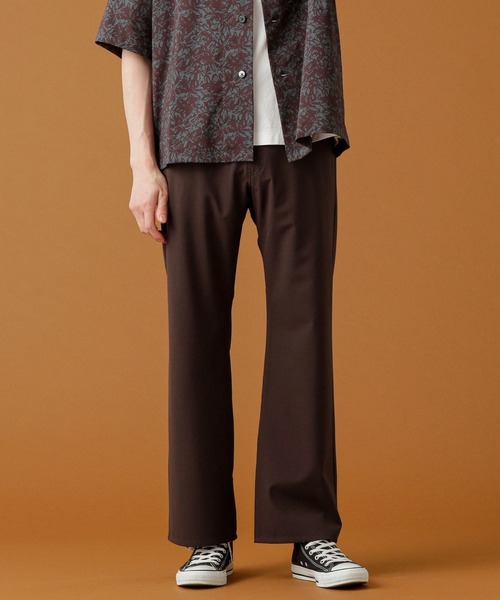 YANNIS-001/ＴＲフレアパンツ（スラックス）｜Apo(s)ture（アポスチャー）