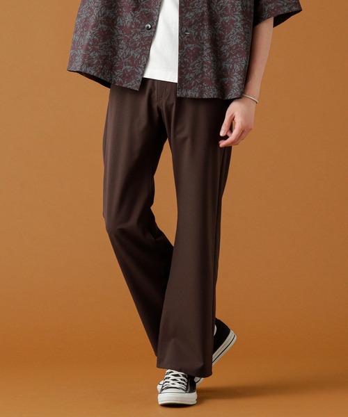 YANNIS-001/ＴＲフレアパンツ（スラックス）｜Apo(s)ture（アポスチャー）