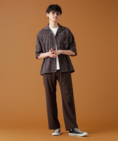 YANNIS-001/ＴＲフレアパンツ（スラックス）｜Apo(s)ture（アポスチャー）