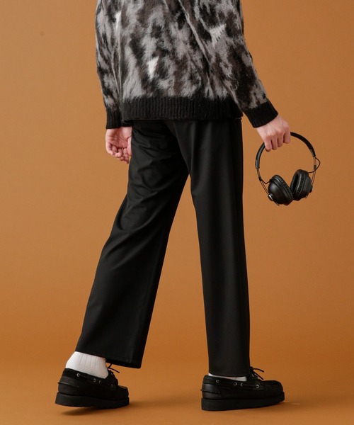YANNIS-001/ＴＲフレアパンツ（スラックス）｜Apo(s)ture（アポスチャー）