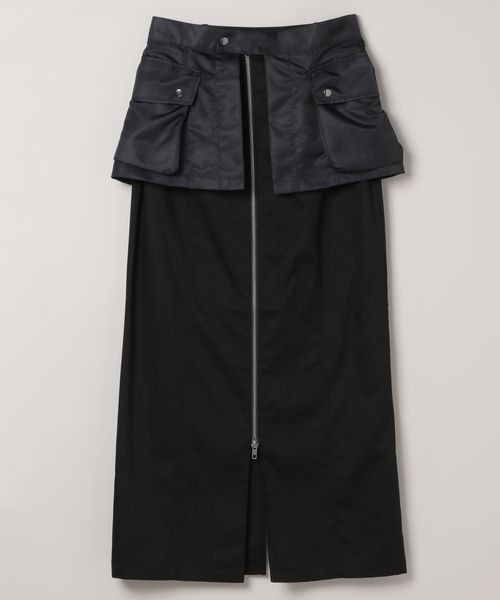 セール】ポケットベルトナロースカート/145727（スカート）｜JEANASIS