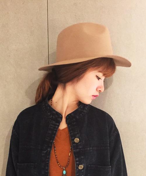 WHO'S WHO gallery(フーズフーギャラリー)の「【Mr.】Highハット(ハット・レディース・グレー/キャメル/カーキ/ブラック・FREE)」の1枚目の写真