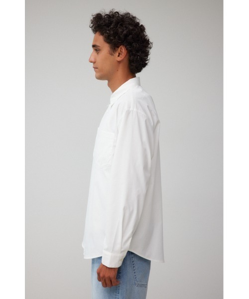 AZUL by moussy（アズールバイマウジー）の「ダブルポケットベーシックシャツ（シャツ/ブラウス・メンズ・ブラック/カーキ/ホワイト・FREE）」の12枚目の写真
