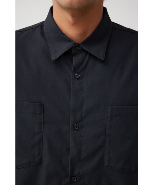 AZUL by moussy（アズールバイマウジー）の「ダブルポケットベーシックシャツ（シャツ/ブラウス・メンズ・ブラック/カーキ/ホワイト・FREE）」の7枚目の写真