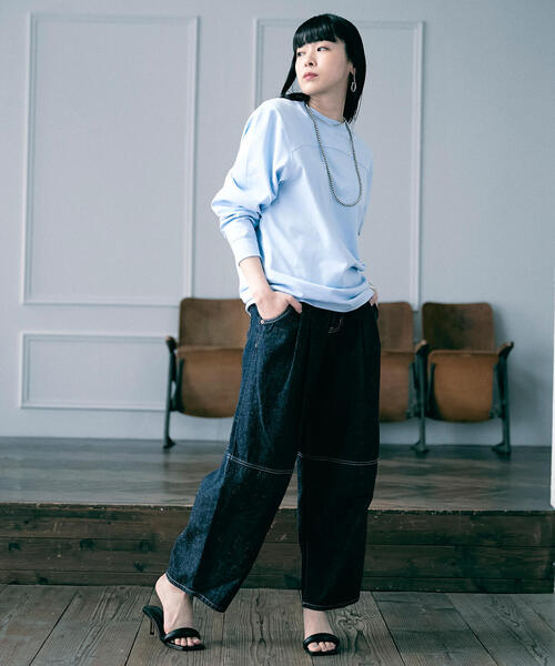 B'2nd（ビーセカンド）の「Women's/×RUMBLE RED/×ランブルレッド/DENIM PANTS/デニムパンツ（デニムパンツ・レディース・その他4・M）」の3枚目の写真