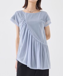 UNITED TOKYO | シフォンレイヤードギャザートップス(Tシャツ/カットソー)