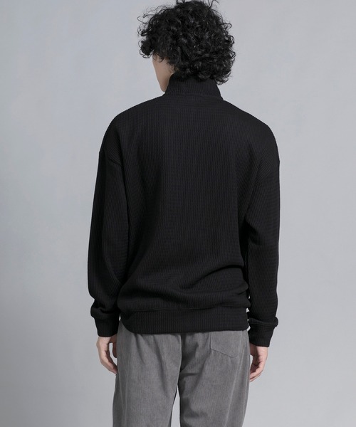 aimoha(アイモハ)の「aimoha men Cozy Ridge Zip Cardigan(カーディガン/ボレロ・メンズ・ブラウン/ワインレッド/オフホワイト/ブラック・MEDIUM/LARGE/X-LARGE/XX-LARGE/XXX-LARGE)」の19枚目の写真
