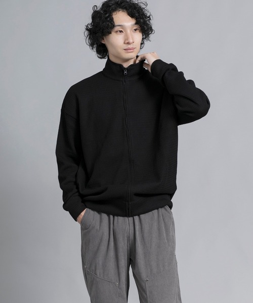 aimoha(アイモハ)の「aimoha men Cozy Ridge Zip Cardigan(カーディガン/ボレロ・メンズ・ブラウン/ワインレッド/オフホワイト/ブラック・MEDIUM/LARGE/X-LARGE/XX-LARGE/XXX-LARGE)」の20枚目の写真