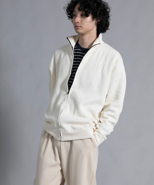 aimoha(アイモハ)の「aimoha men Cozy Ridge Zip Cardigan(カーディガン/ボレロ・メンズ・ブラウン/ワインレッド/オフホワイト/ブラック・MEDIUM/LARGE/X-LARGE/XX-LARGE/XXX-LARGE)」の11枚目の写真