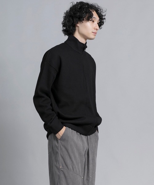 aimoha(アイモハ)の「aimoha men Cozy Ridge Zip Cardigan(カーディガン/ボレロ・メンズ・ブラウン/ワインレッド/オフホワイト/ブラック・MEDIUM/LARGE/X-LARGE/XX-LARGE/XXX-LARGE)」の22枚目の写真