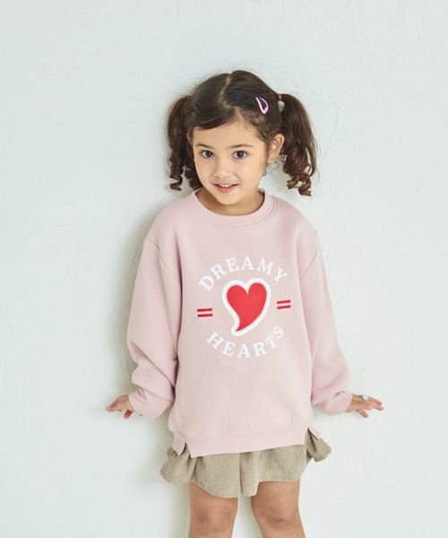 pairmanon（ペアマノン）の「裏起毛 プリント クルーネック シンプル トレーナー（スウェット・キッズ・グレー系その他2/ブルー系その他/グリーン系その他/グレー系その他3/ピンク系その他2/ホワイト系その他/ブラック系その他4/ベージュ系その他/ベージュ系その他2/ベージュ系その他4/ブラック系その他3/グレー系その他/ブラック系その他/ベージュ系その他5/ベージュ系その他3/ブラウン系その他/ブルー系その他2/ブルー系その他3/ピンク系その他/ブラック系その他2・100/130/150/140/90/120/110）」の20枚目の写真