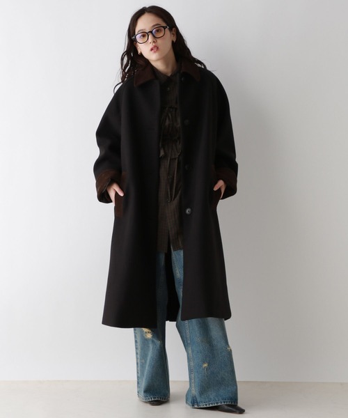 RAGEBLUE（レイジブルー）の「3WAY/リボンビスチェセットシャツチュニック（シャツ/ブラウス・レディース・ブラック/ホワイト/ブラウン・FREE）」の12枚目の写真