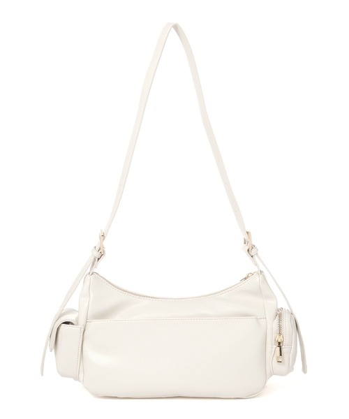 BAYFLOW（ベイフロー）の「[斜めがけもできる]ポケット2WAYバッグ（ハンドバッグ・レディース・ブラック/オフホワイト・FREE）」の14枚目の写真