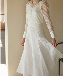 ERADIE（エラディエ）の「Lace switching skirt レーススウィッチングSK（スカート）」