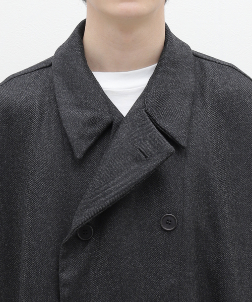 美品 ENGINEERED GARMENTS チェスターコート ウール ベルト