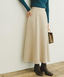 ITEMS URBANRESEARCH | フェイクスエードタックフレアスカート(スカート)
