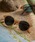 DULTONi_gj́uGLASSES WITH COLOR BOSTON ROUND/ OX EBY J[Y {XgEhiTOXjvbx[Wn3