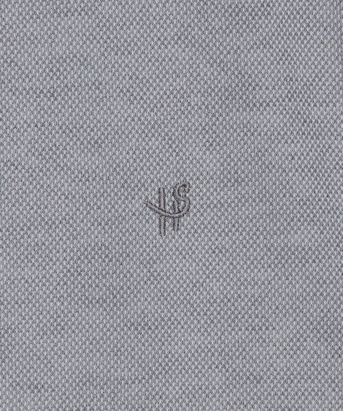 SHIPS（シップス）の「【WEB限定】SHIPS:〈抗菌・防臭〉ワンポイント ロゴ バーズアイ クルーネック 長袖 Tシャツ（Tシャツ/カットソー・メンズ・ブラック/ホワイト/ライトグレー/ダークグレー/ネイビー・SMALL/MEDIUM/LARGE/X-LARGE）」の15枚目の写真