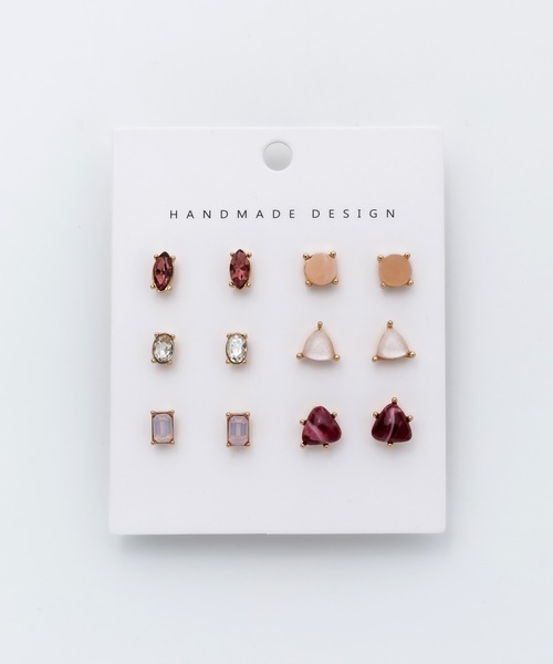 ciite'(シーテ)の「ピアス 6セット / pierce 6 set(ピアス(両耳用)・レディース・ゴールド・FREE)」の1枚目の写真